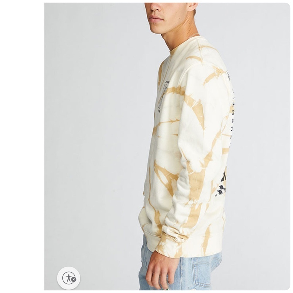 Vans Tall Type II Crew Neck Tie dye Sweatshirt M - Picture 7 of 9
